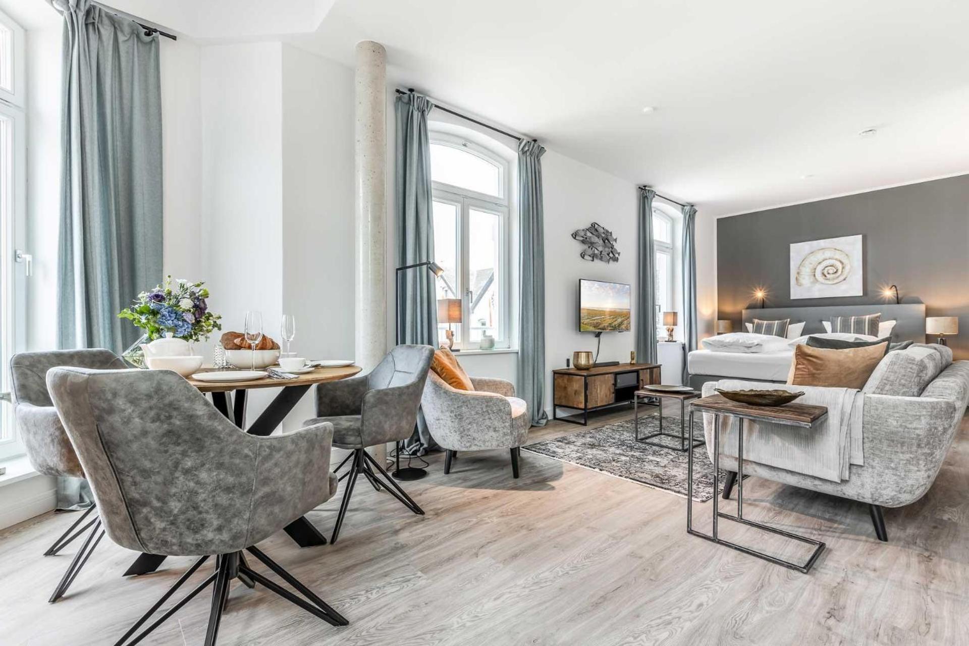 Neu! Exklusives Apartment Turmkoje Im Herzen Westerlands Ngoại thất bức ảnh