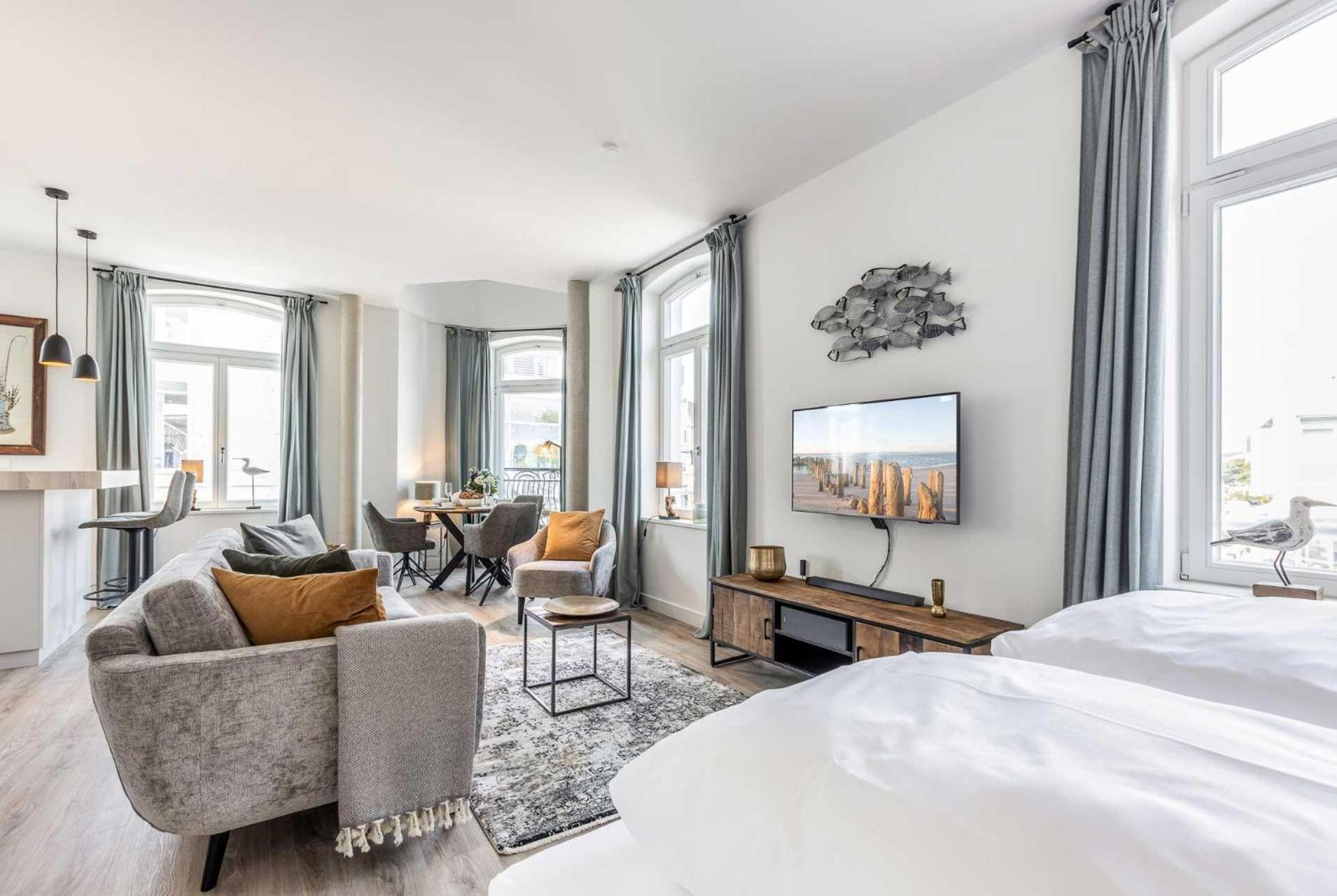 Neu! Exklusives Apartment Turmkoje Im Herzen Westerlands Ngoại thất bức ảnh